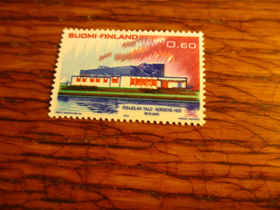 suomi pm 0,60 1972 p.talo reykjavik kulkematon