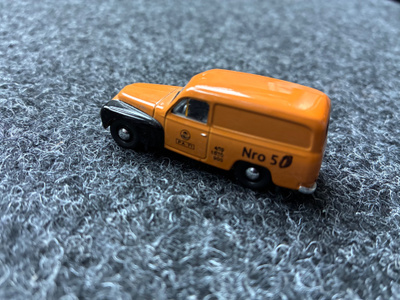 Volvo Duett Suomen postin auto n 1/76 pikkuauto.