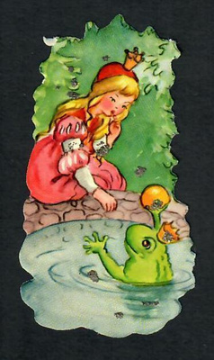 AFKH 23 - Satukuva - Prinsessa ja sammakkoprinssi