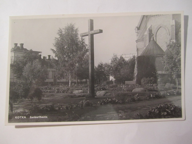 VANHA Postikortti Kotka 1950-l Alkup.Mallikappale