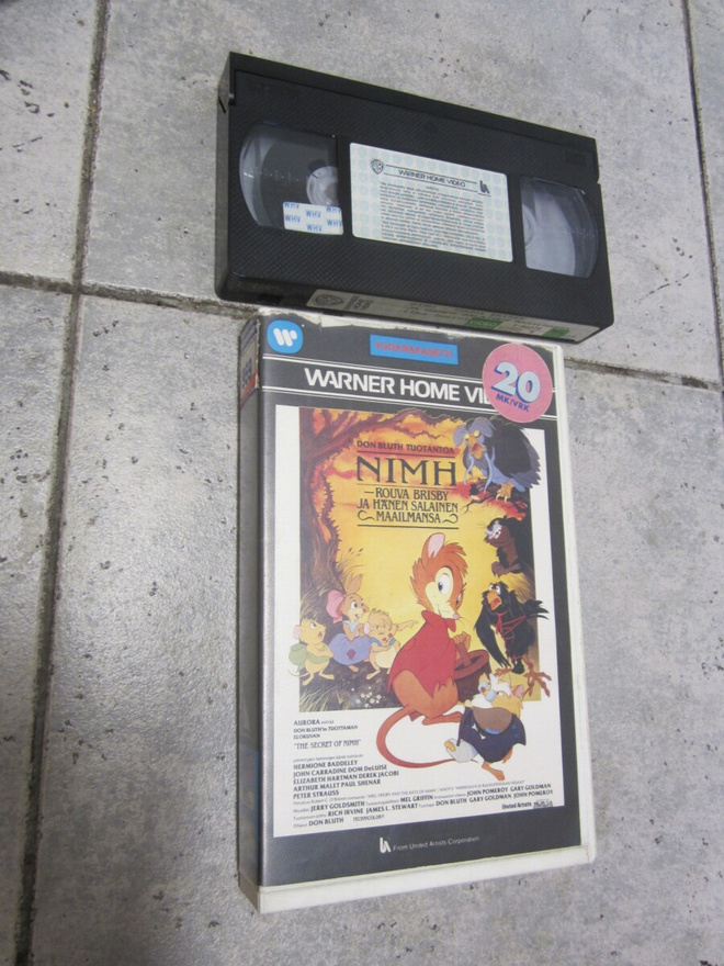 NIMH - Rouva Brisby ja hänen salainen maailmansa VHS