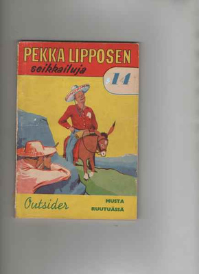 Pekka Lipposen seikkailuja 14: Musta ruutuässä, 1958