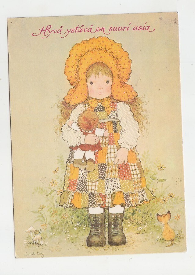 Sarah Kay käyttämätön kortti.