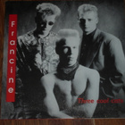 7" FRANCINE - Three Cool Cats - single 1990 rockabilly EX - pikkukuva 1