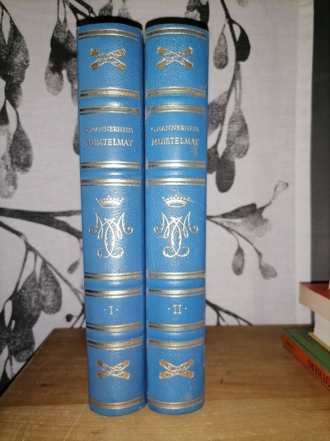 C. G. Mannerheim - Muistelmat I-II - 1.painokset