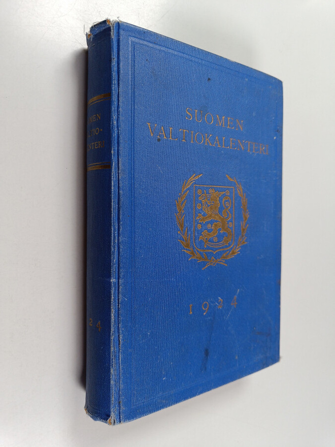 Suomen valtiokalenteri karkausvuodelle 1924