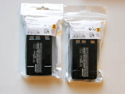 Akku Blaupunkt Video/Kameraan Ni-Mh 6.0V/4.7V,2100Ah. 2kpl