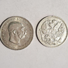 Itävalta - Unkari 1 Koruna 1915 H. ja Venäjä 20 kop.1914 Hop - pikkukuva 3