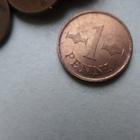 Raha Kolikko 1 Penni Suomi v. 1963 , 43 kpl samanlaisia - pikkukuva 1