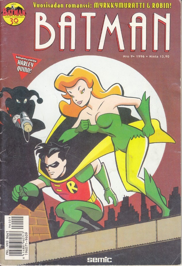 Batman 9/1996 Vuosisadan romanssi: Myrkkymuratti & Robin