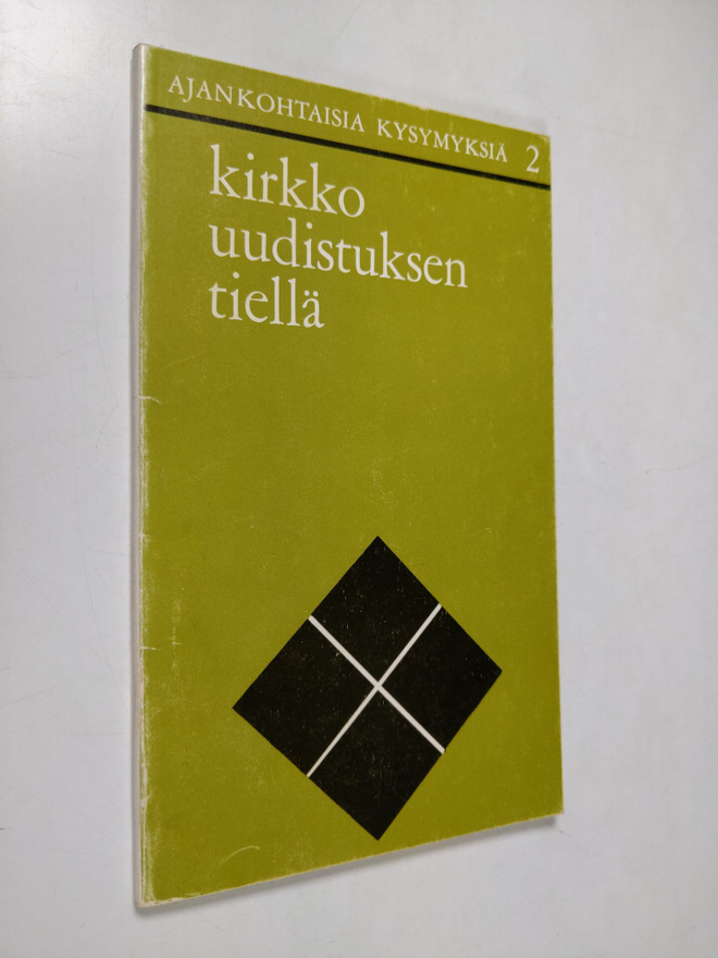 Risto Cantell : Kirkko uudistuksen tiellä