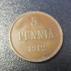 5 penniä 1912 - pikkukuva 1