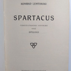 Konrad Lehtimäki : Spartacus : viisinäytöksinen näytelmä ... - pikkukuva 3