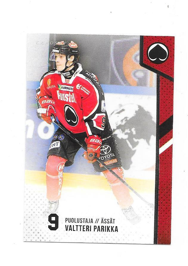 2014-15 CardSet #158 Valtteri Parikka   Ässät