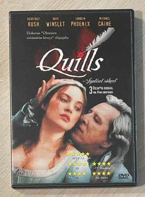 Quills - syntiset säkeet (2000) Kate Winslet, Geoffrey Rush