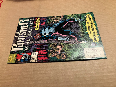 MARVEL THE PUNISHER WAR JOURNAL 20/1990 HYVÄ