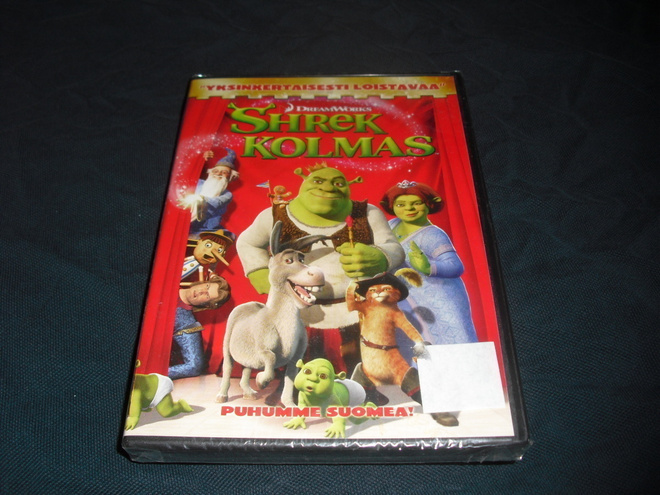 SHREK 3 (FI+SWE-puhe) UUSI***