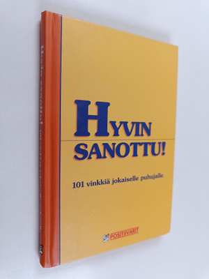 Hyvin sanottu
