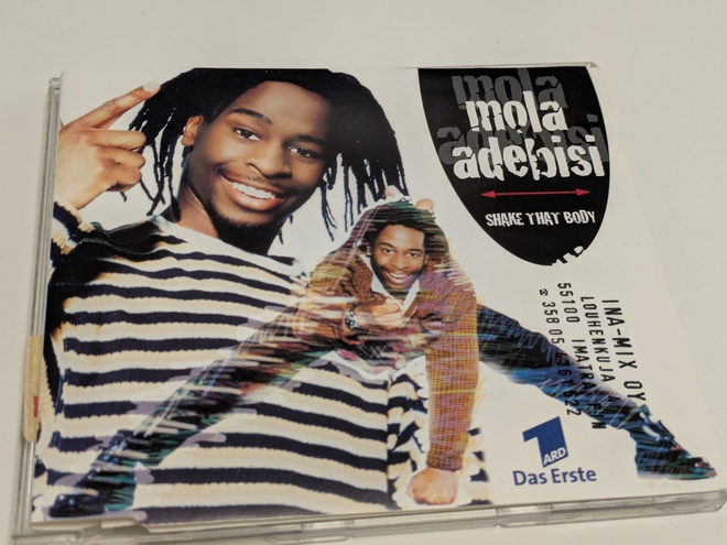 Mola Adebisi - Shake That Body (CD) VG+++!! Maxi-single
