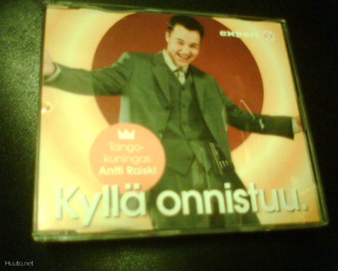CDS Antti Raiski KYLLÄ ONNISTUU ( EXPERT -mainos cds)