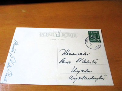 1942 Kolosjoki (Petsamo) yksirenk kortilla