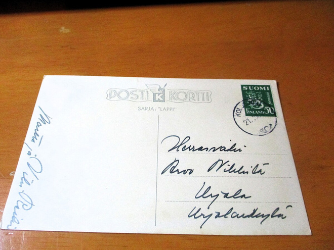 1942 Kolosjoki (Petsamo) yksirenk kortilla