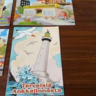 WALT DISNEY  **Aku Ankka -kortteja** 6 kpl - pikkukuva 3
