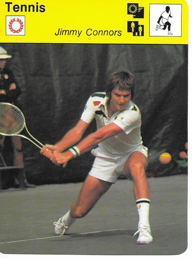 Concert Hall 1977-79 Jimmy Connors Tennis (3 korttia)