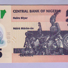 Nigeria 5 Naira v.2025 UNC P-38 (Polymer) - pikkukuva 2