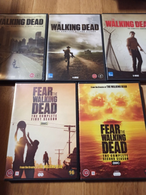 Fear the walking dead 1 ja 2 + the walking dead 1,2 ja 4