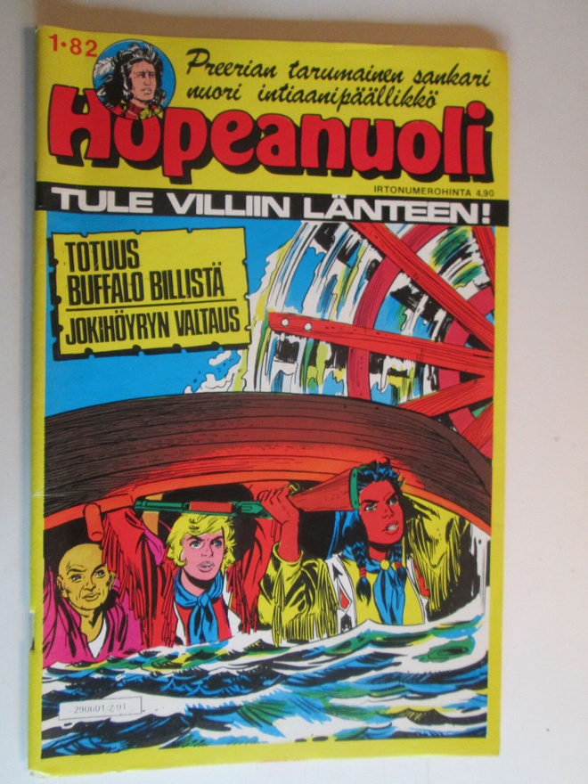HOPEANUOLI 1 / 1982 INTIAANILEHTI LÄNNENLEHTI