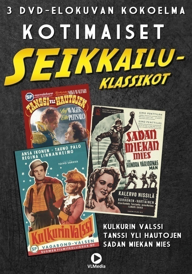 Kotimaiset Seikkailuklassikot  -  (3 DVD)