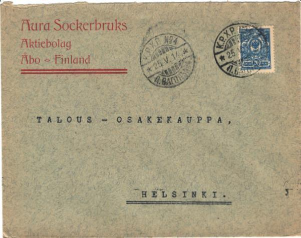 FIRMAKUORI AURA SOCKERBRUKS TURKU