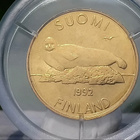 5 Markkaa 1992. Kapselissa, Hyväkuntoinen. - pikkukuva 1