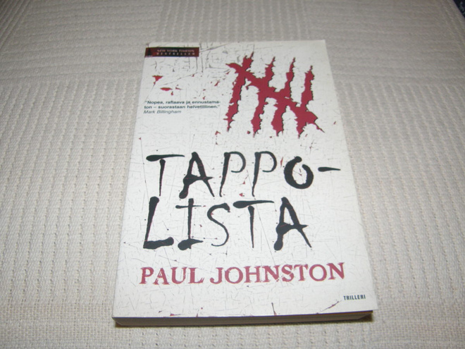 Paul Johnston Tappolista  -nid