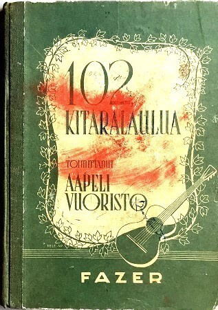 102 kitaralaulua Aapeli Vuoristo