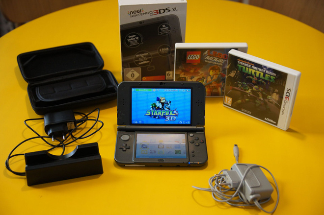 New Nintendo 3DS XL, IPS näytöllä + 3 peliä + tarvikkeet