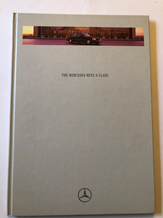 Myyntiesite - Mercedes-Benz -The S-Class - 3/1995