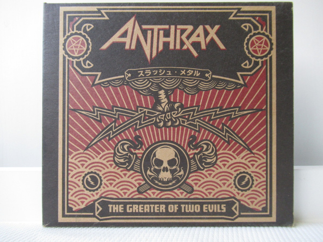 ANTHRAX - THE GREATER OF TWO EVILS 2CD