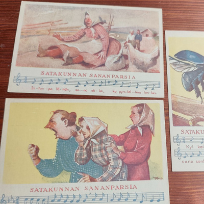 Satakunnan sananparsia -kortit