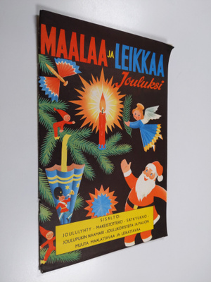 Maalaa ja leikkaa jouluksi