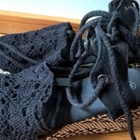 Mustat pitsi platform Espadrillokset / Espadrillot - koko 36 - pikkukuva 4