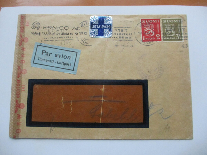 1942 Hki lentopostikuori Prahaan