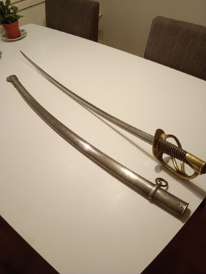 Ranskalainen miekka M/1822.