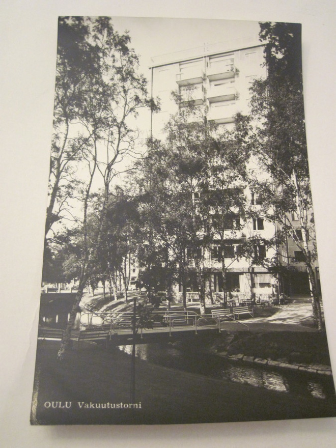 VANHA Postikortti Oulu 1950-l Alkup.Mallikappale