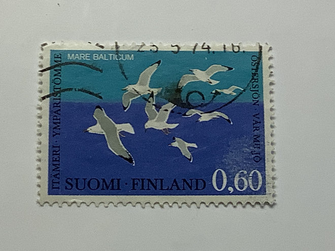 746 / 1974 Itämeri o leimattu