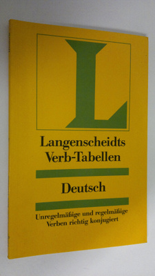 Heinz F. Wendt : Langenscheidts Verb-Tabellen Deutsch