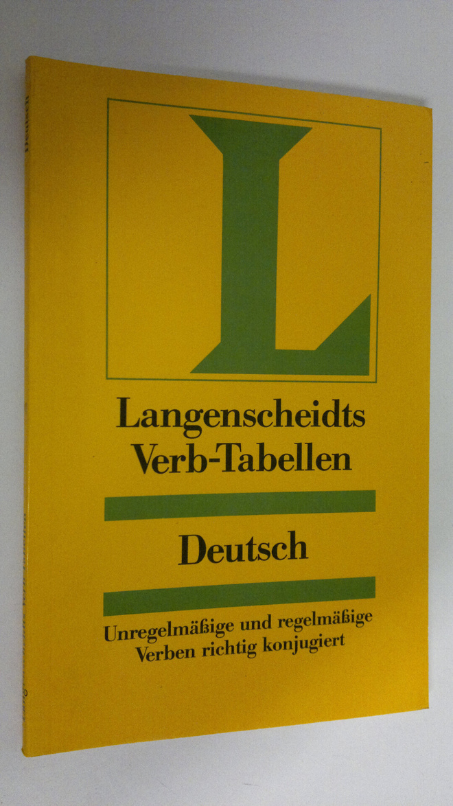 Heinz F. Wendt : Langenscheidts Verb-Tabellen Deutsch