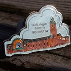 Helsingin Asema - 80v. Pinssi. Halkaisija - 27mm - pikkukuva 4