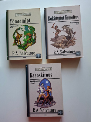 Salvatore, R. A.: Forgotten Realms: Pappiskvintetti 3-5